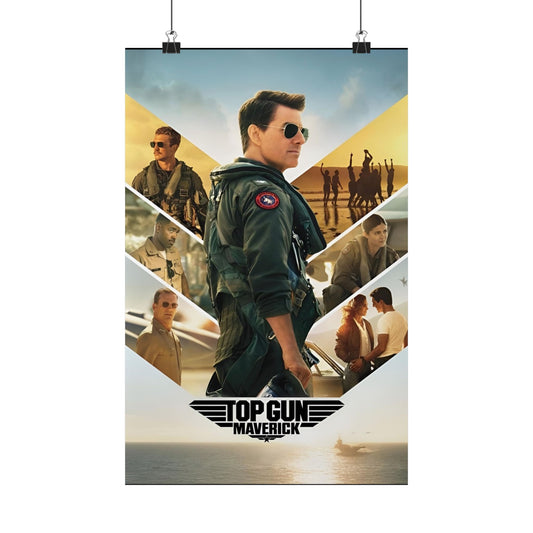 Top Gun Maverick Vertical Matte Poster