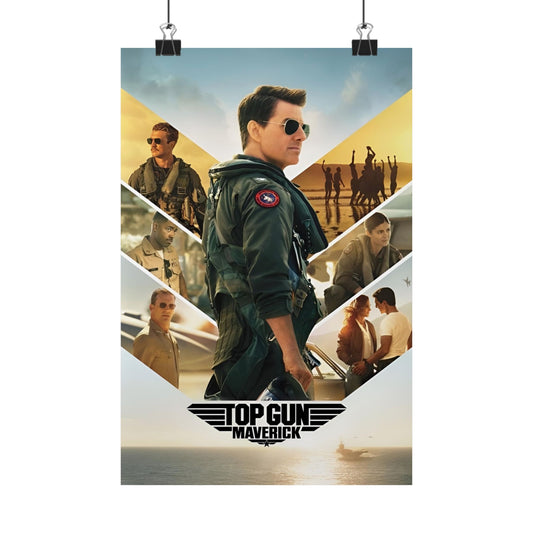 Top Gun Maverick Vertical Matte Poster