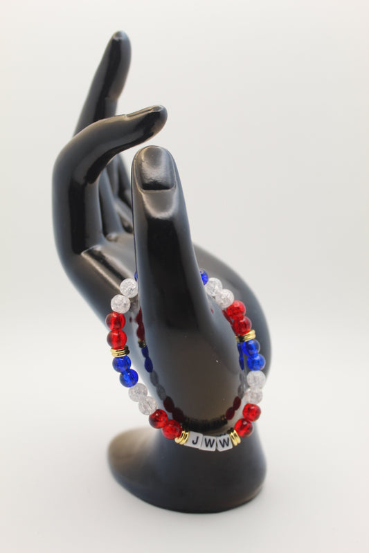 Red White and Blue JWW Bracelet