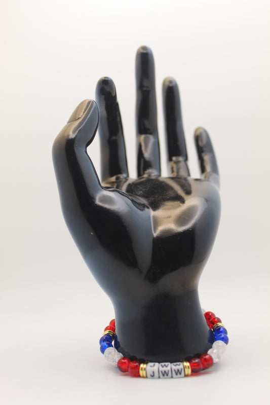 Red White and Blue JWW Bracelet