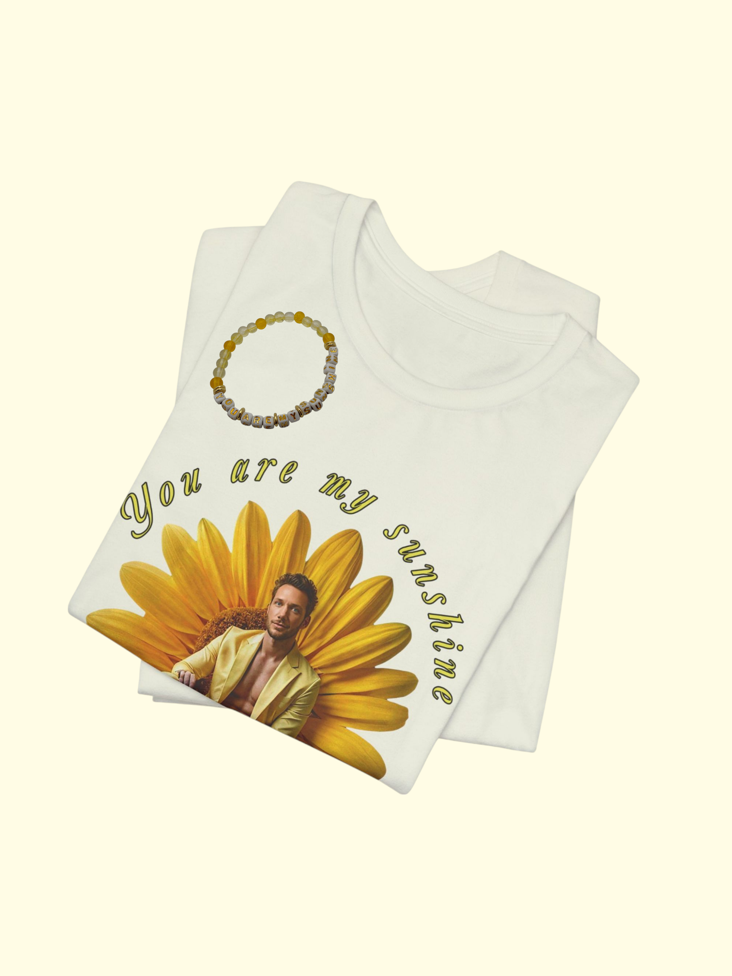 You Are My Sunshine Johnny Stretch Bracelet