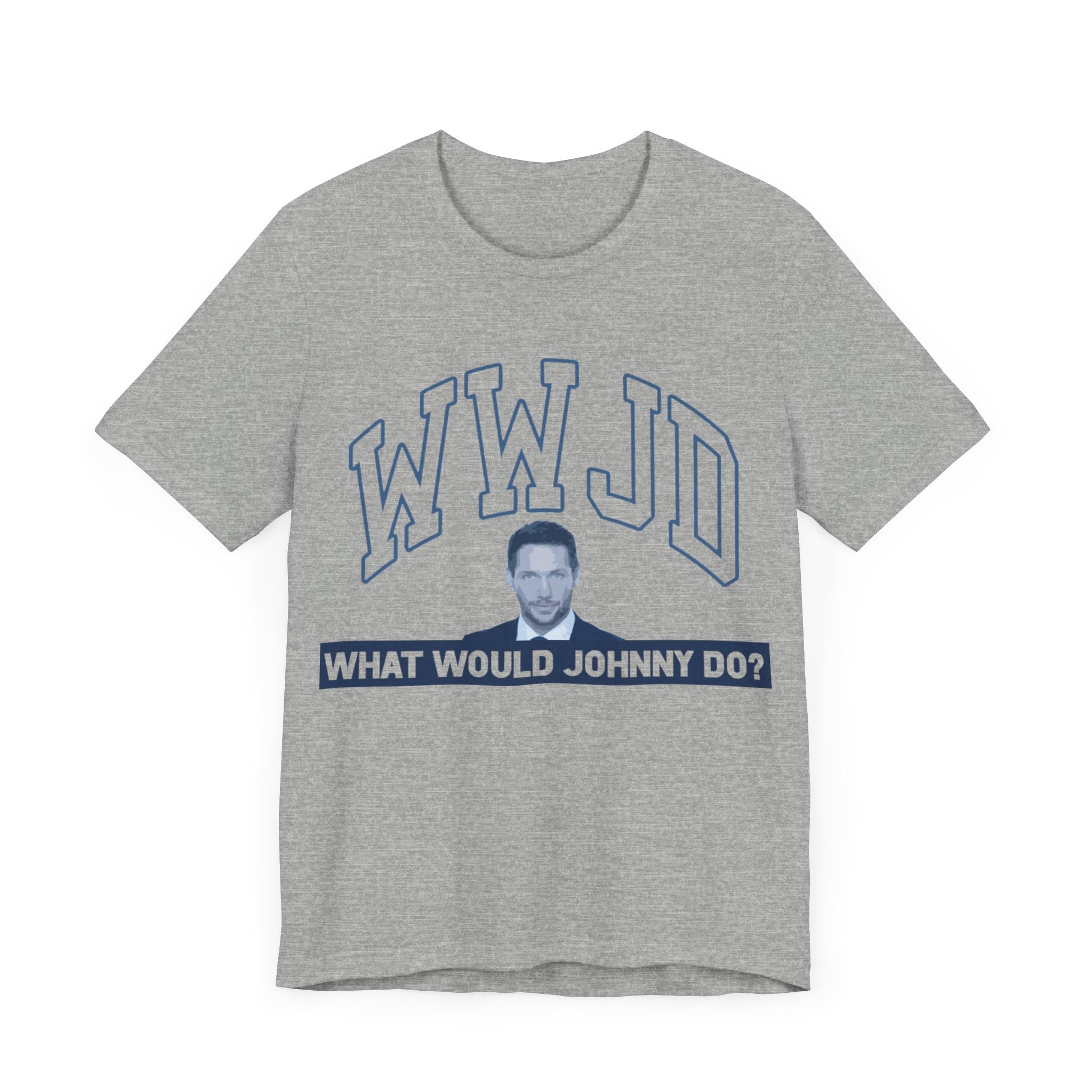 What Would Johnny Do Justice for Johnny Unisex Jersey Short Sleeve Tee