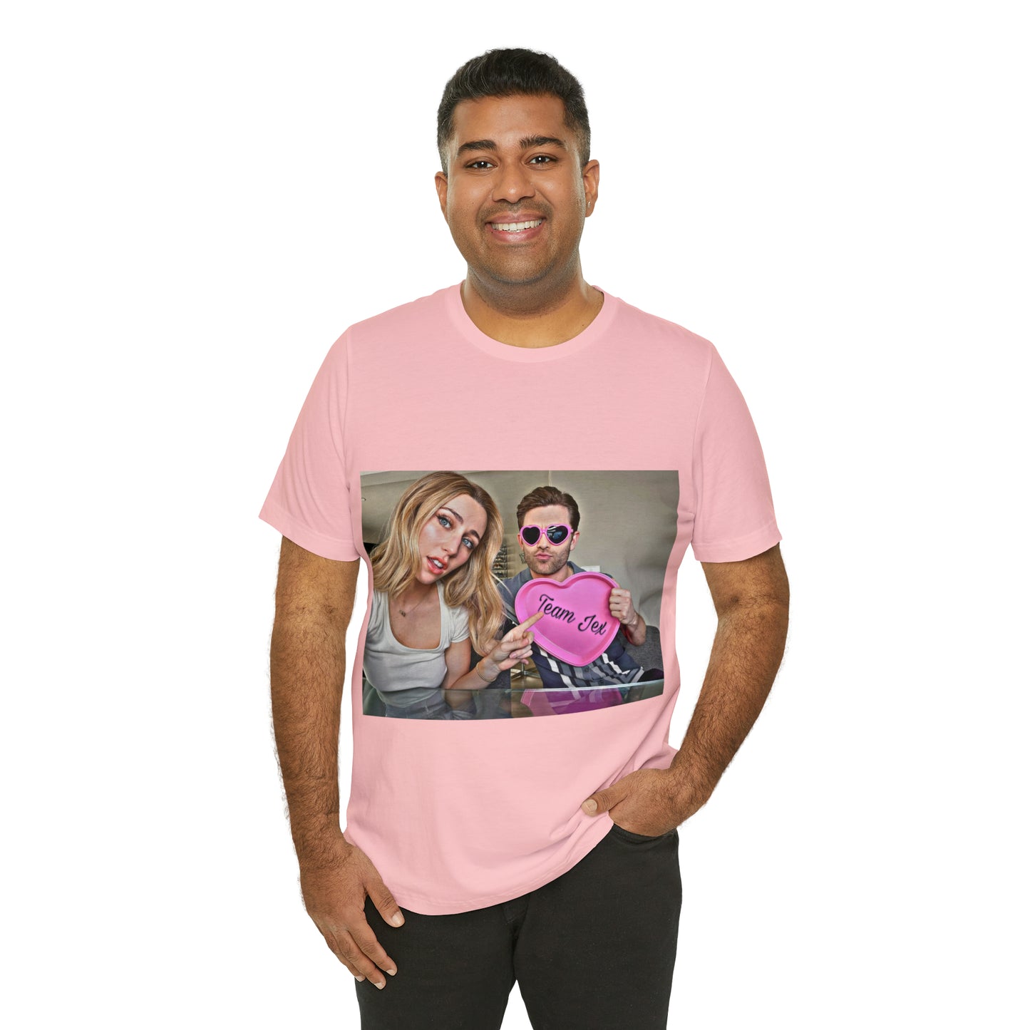 Team Jex Heart Unisex Jersey Short Sleeve Tee