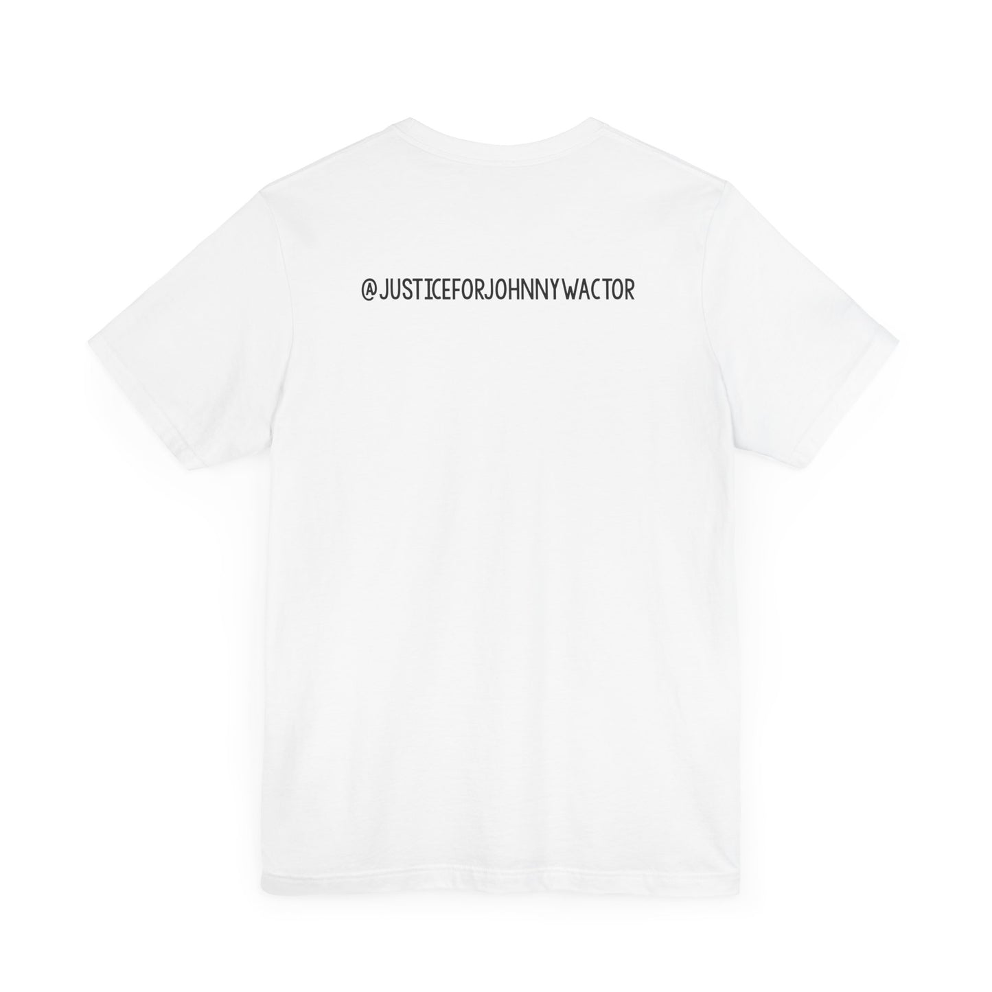 Always Be Johnny Justice for Johnny Wactor Unisex Jersey Short Sleeve Tee