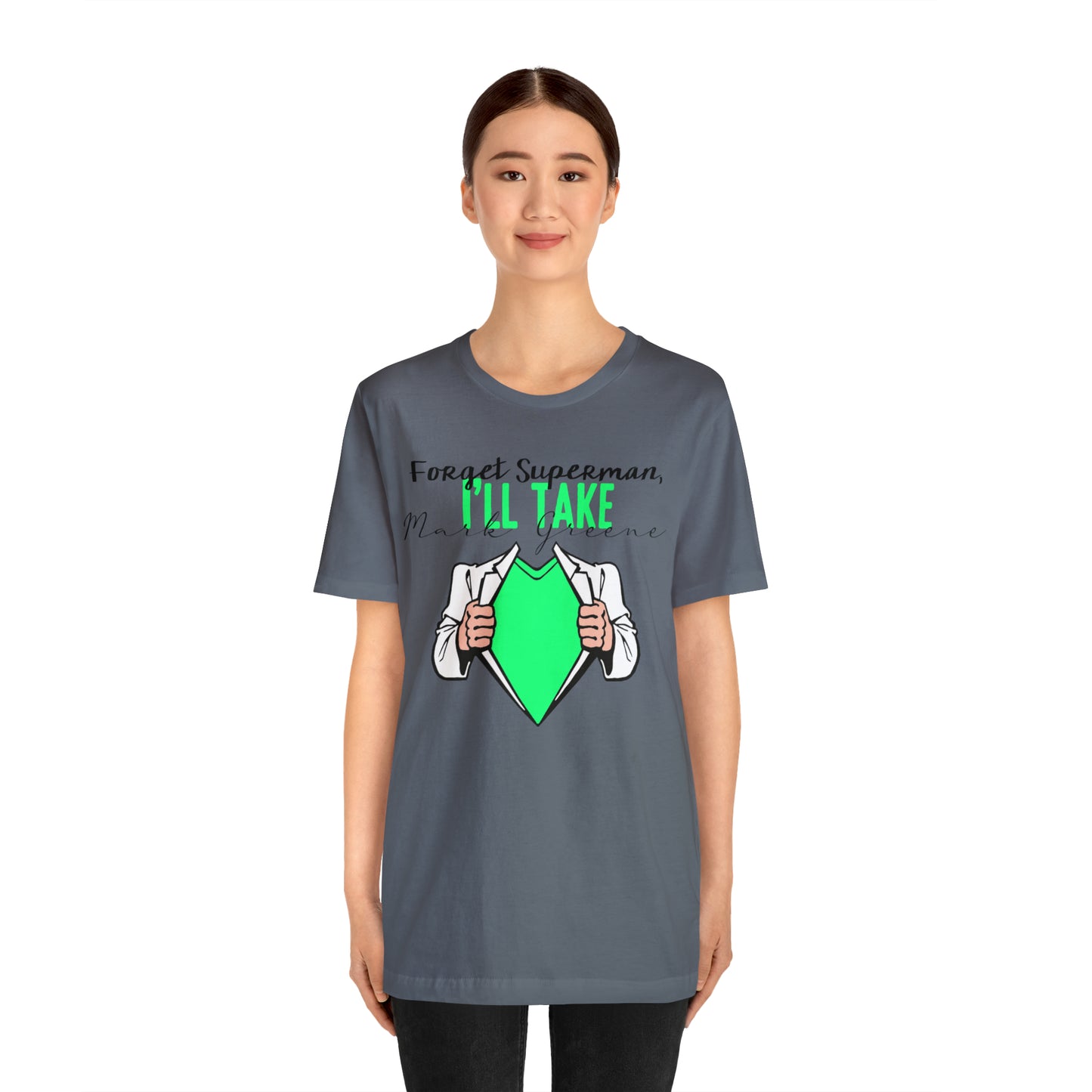 Forget Superman, I'll Take Mark Greene Unisex Jersey Short Sleeve Tee