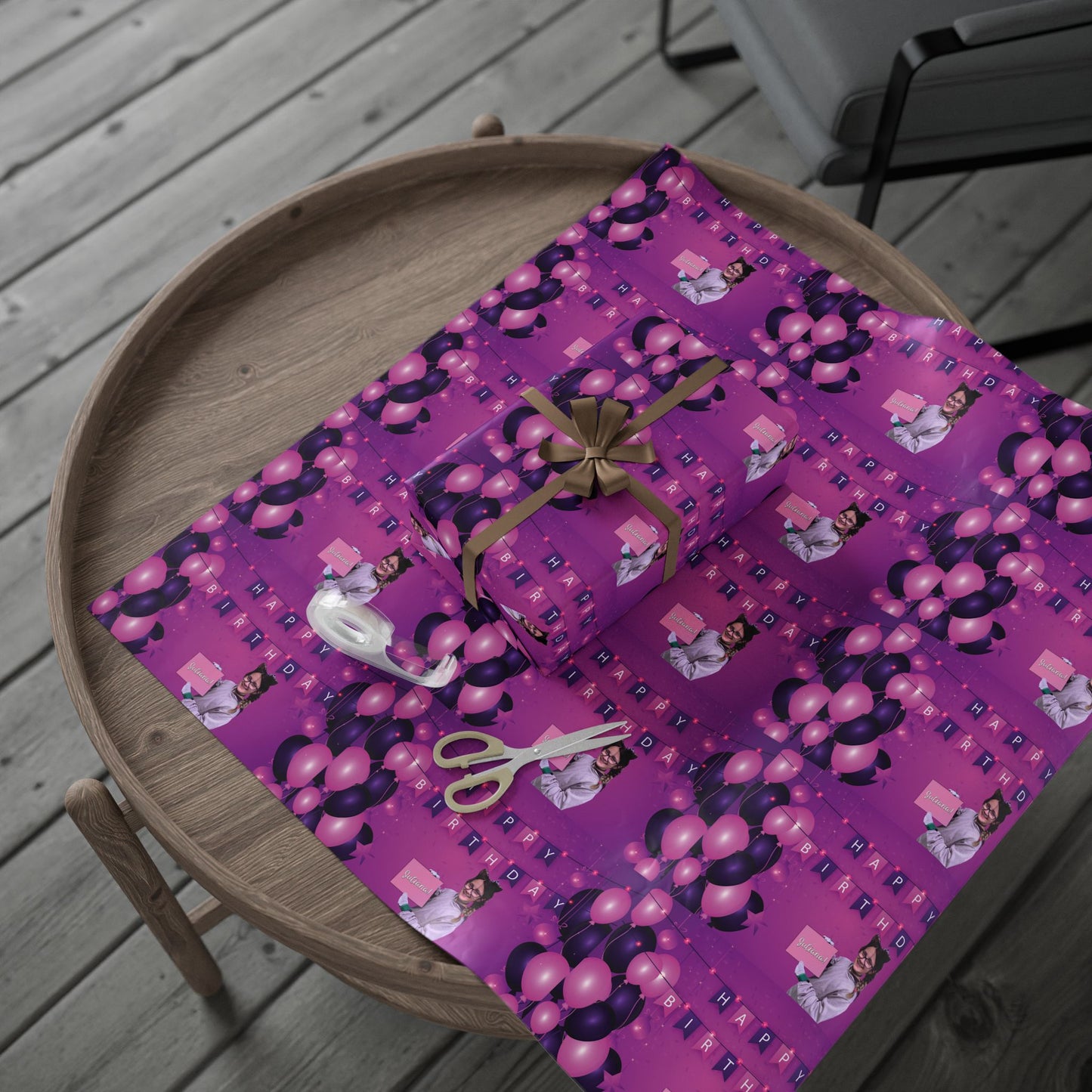 Juliana Birthday Wrapping Paper