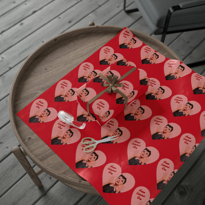 Judy Garland Valentine's Day Wrapping Paper