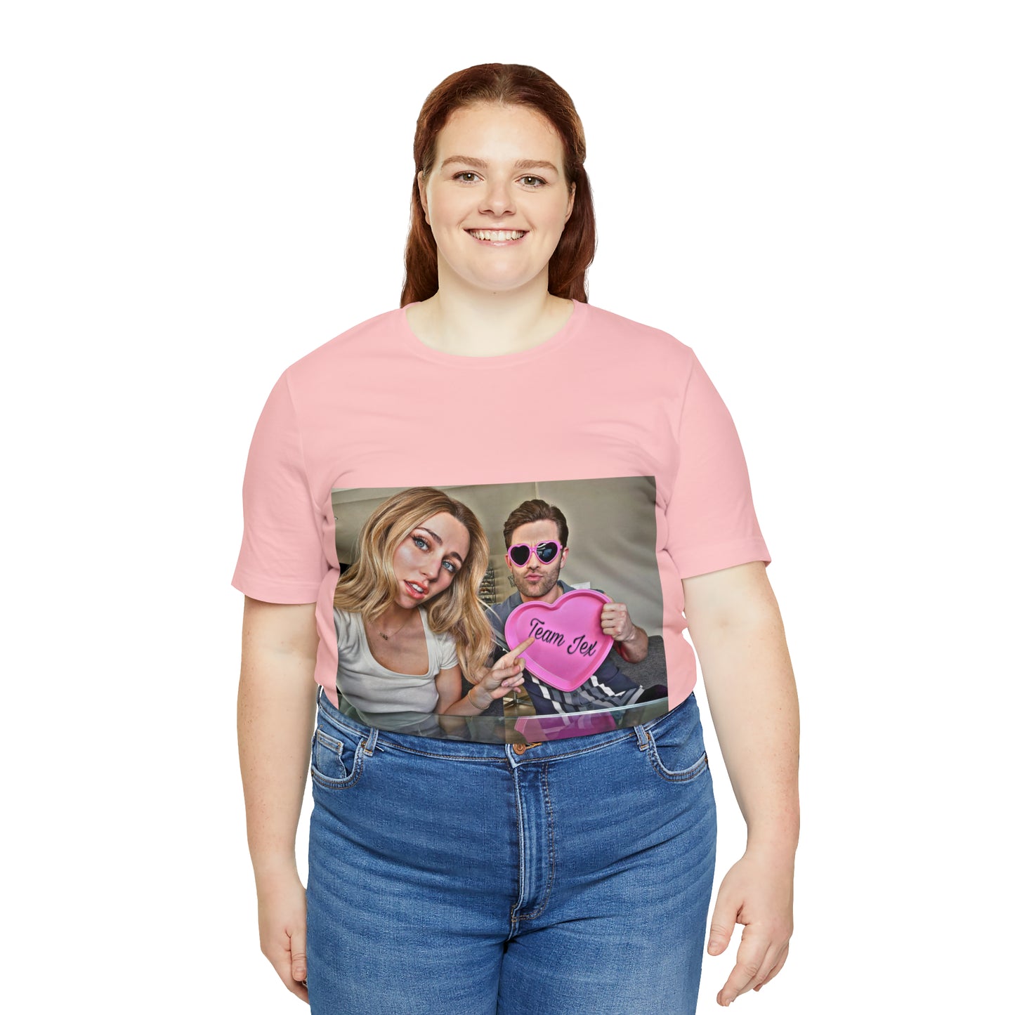 Team Jex Heart Unisex Jersey Short Sleeve Tee