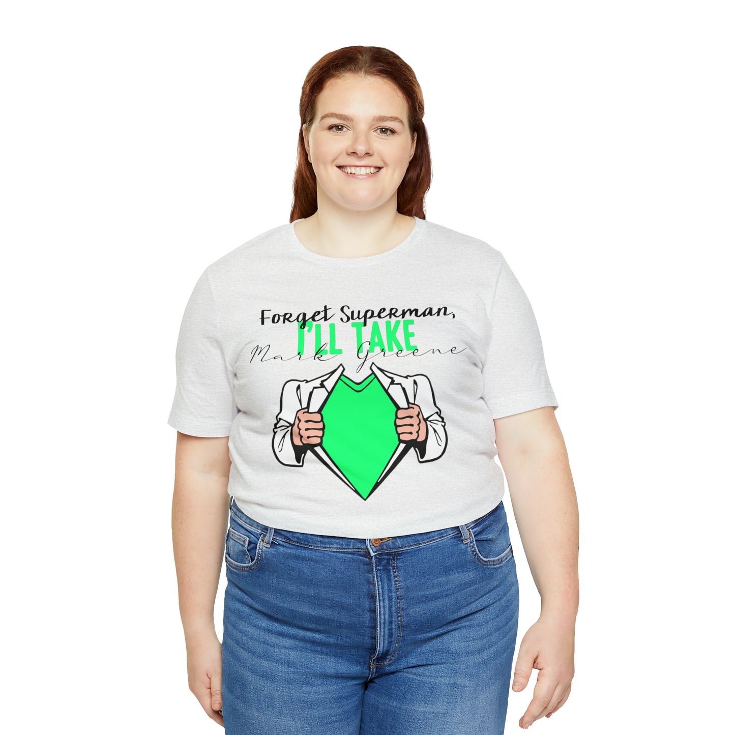 Forget Superman, I'll Take Mark Greene Unisex Jersey Short Sleeve Tee