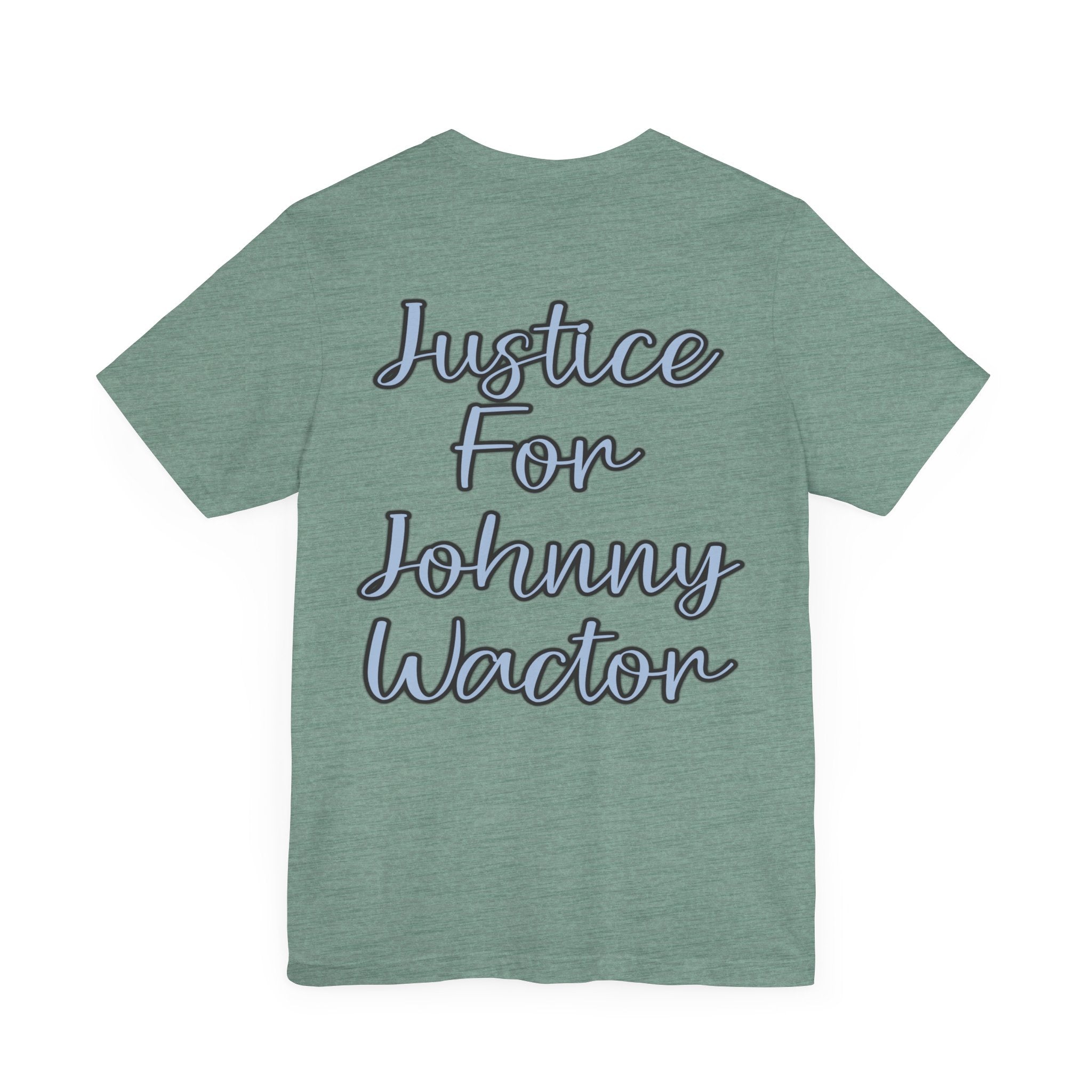 Justice for Johnny Wactor Unisex Jersey Short Sleeve Tee