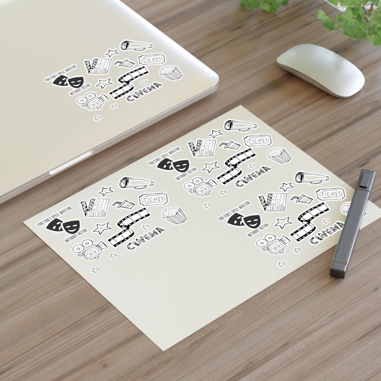 Can't Spell Wactor Without Actor Sticker Sheets