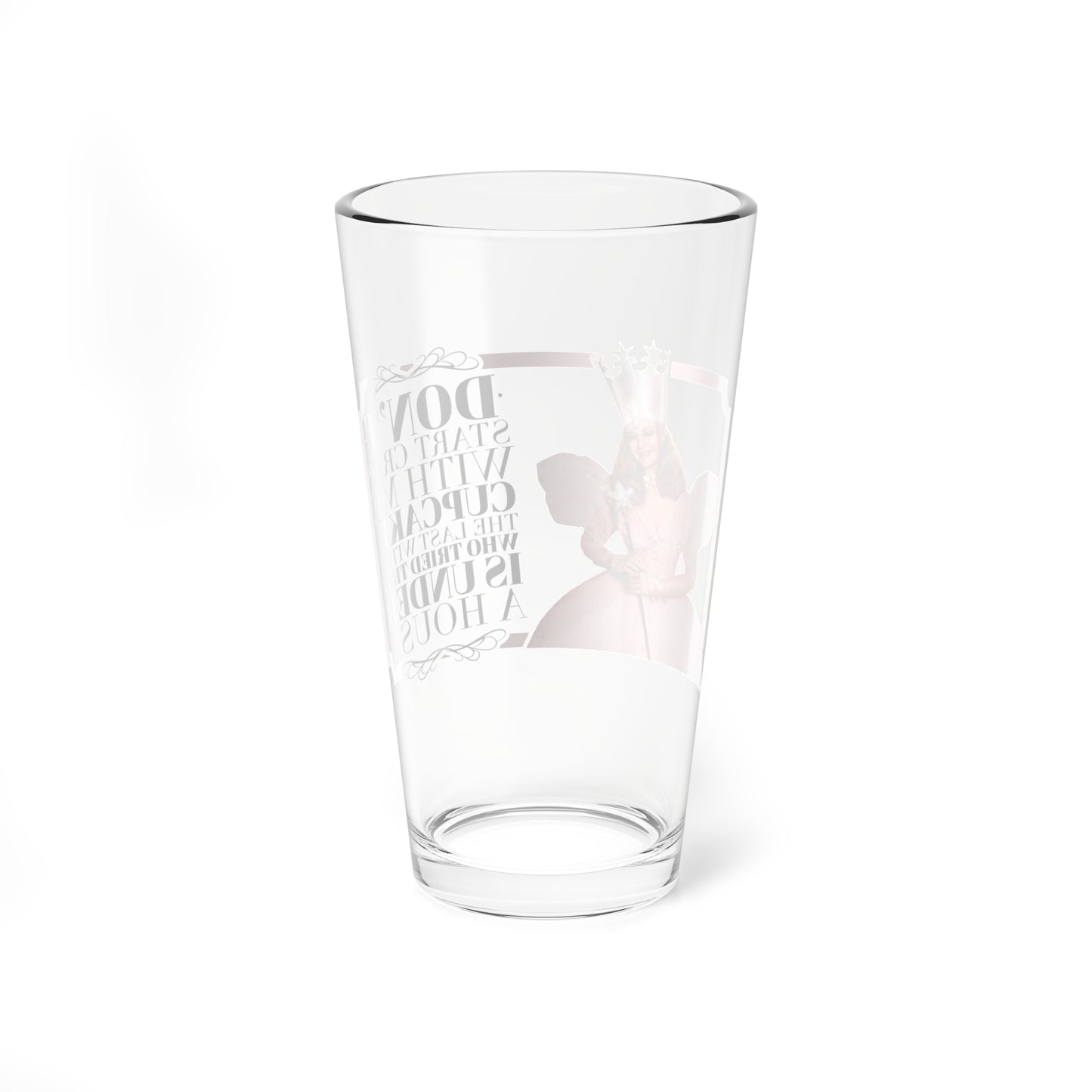 Wizard of Oz Don't Start with Me Cupcake Mixing Glass
