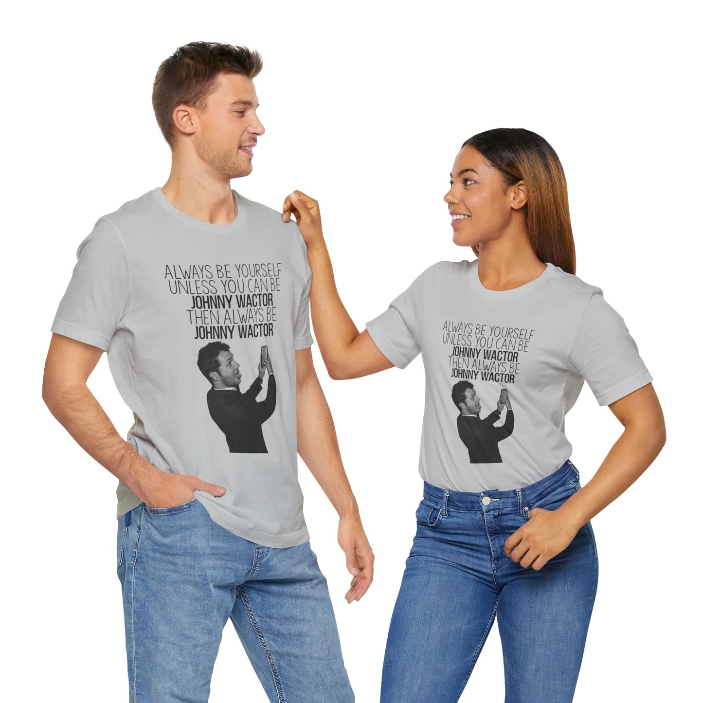 Always Be Johnny Justice for Johnny Wactor Unisex Jersey Short Sleeve Tee