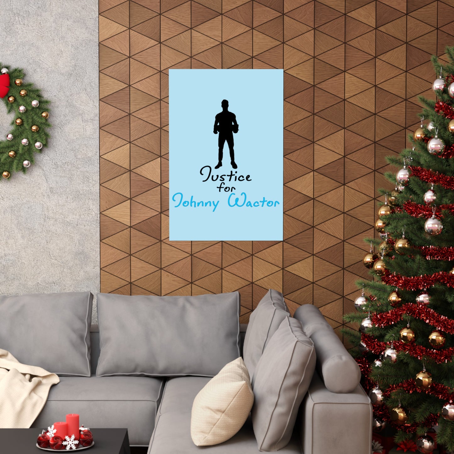 Justice for Johnny Matte Vertical Posters