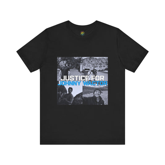 Justice For Johnny Wactor Unisex Jersey Short Sleeve Tee
