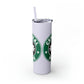 Friends Central Perk Skinny Tumbler with Straw, 20oz