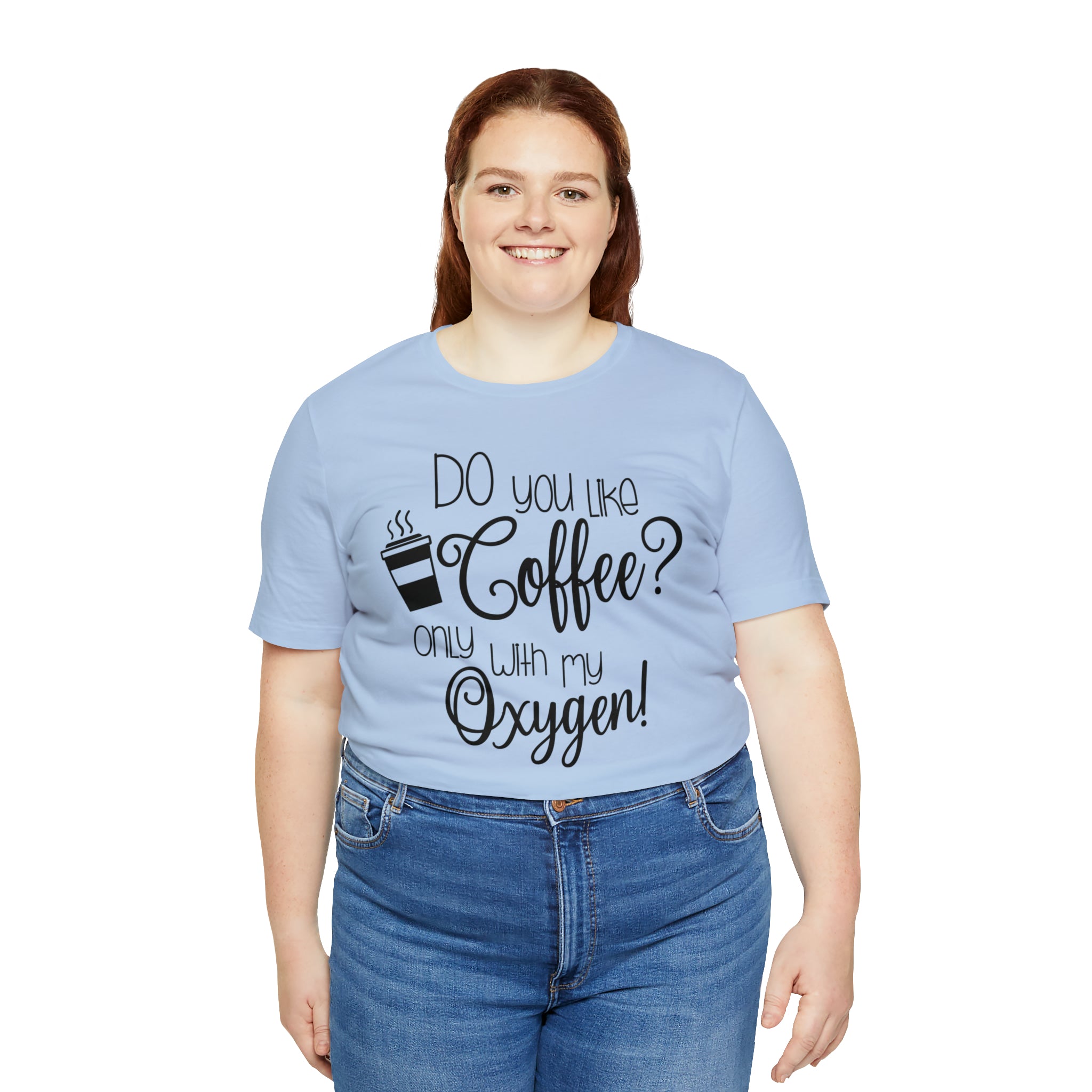 Gilmore Girls Only With My Oxygen Unisex Jersey Short Sleeve Tee