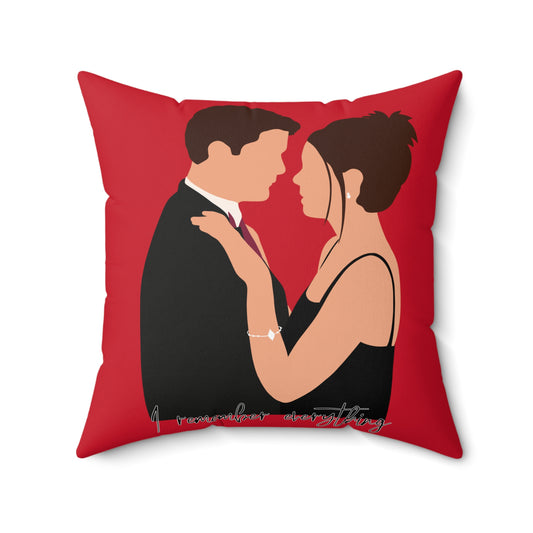 I Remember Everything Dawson's Creek Spun Polyester Square Pillow