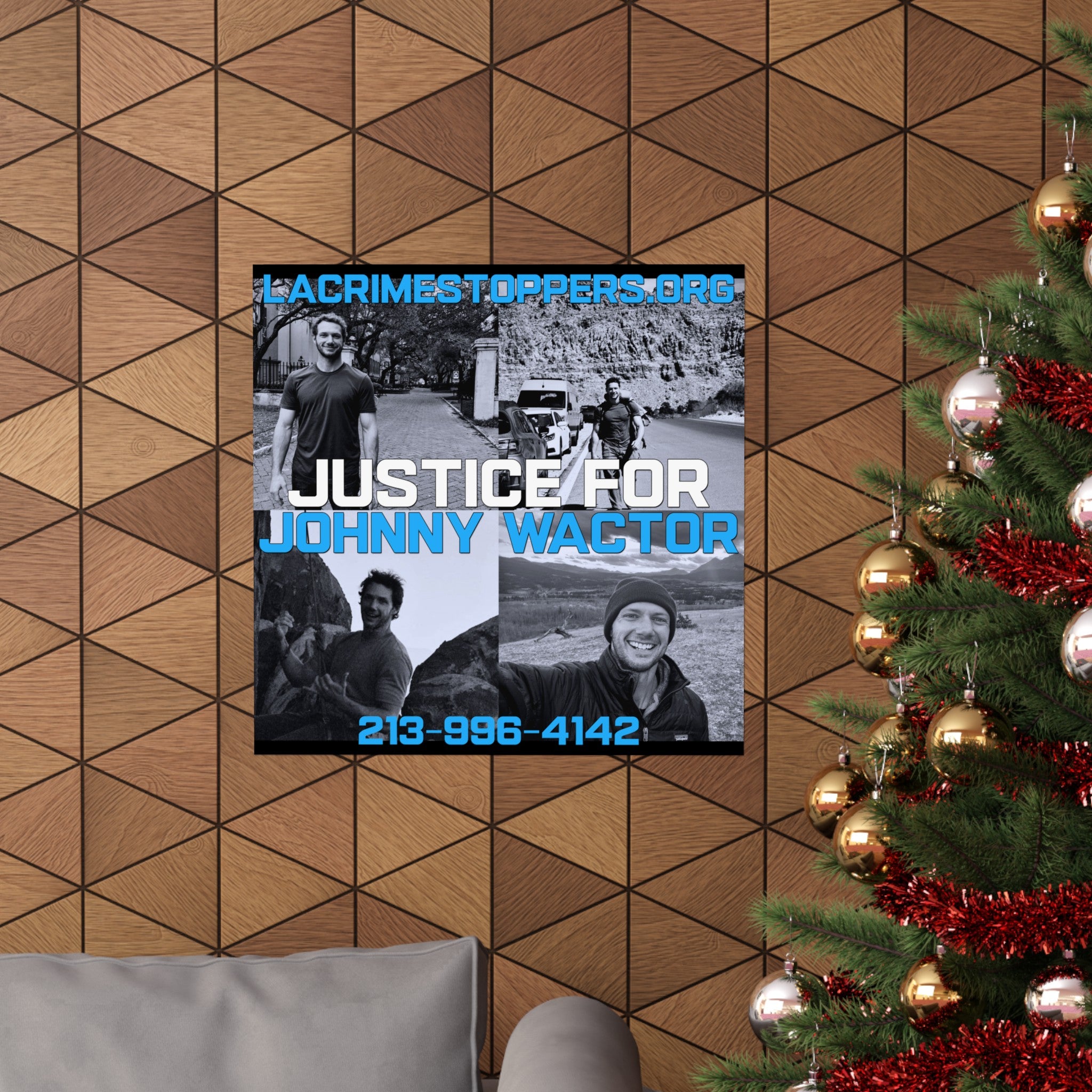 Justice For Johnny Wactor Matte Vertical Posters