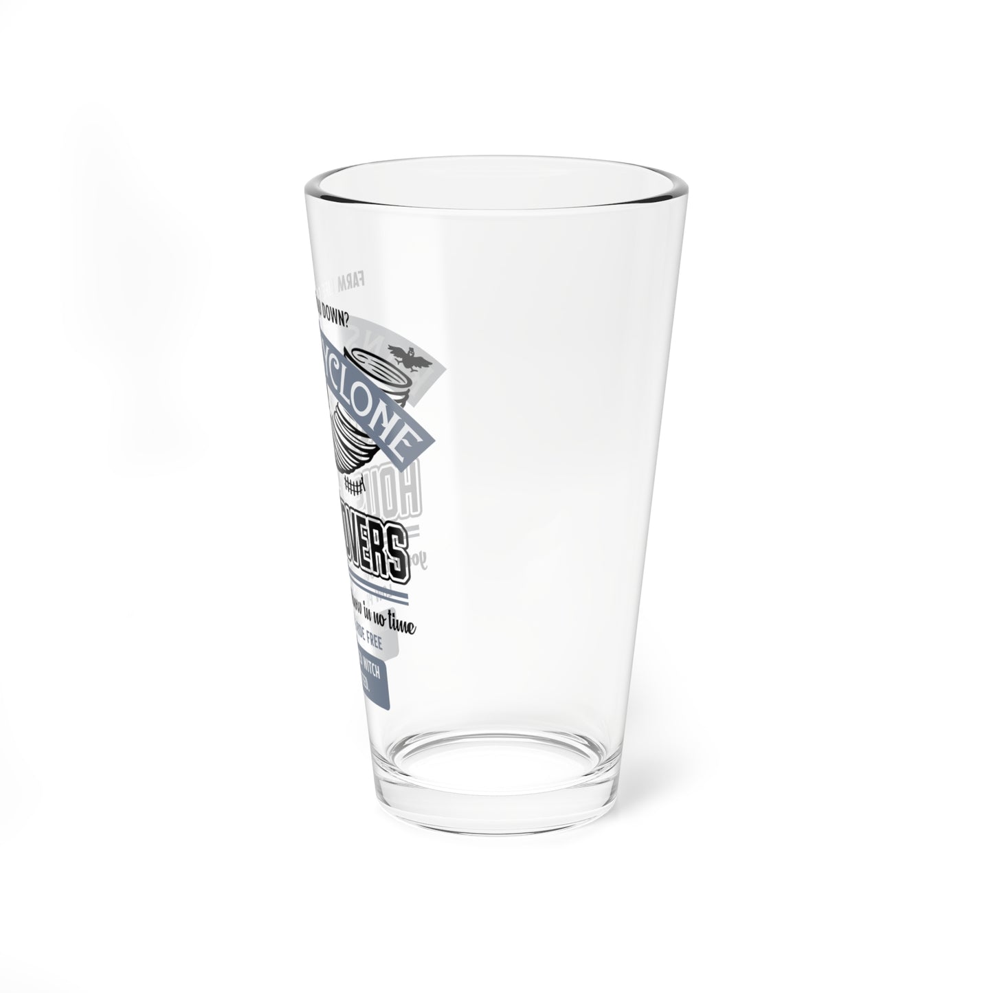 Wizard of Oz Kansas Cyclone House Movers Mixing Glass