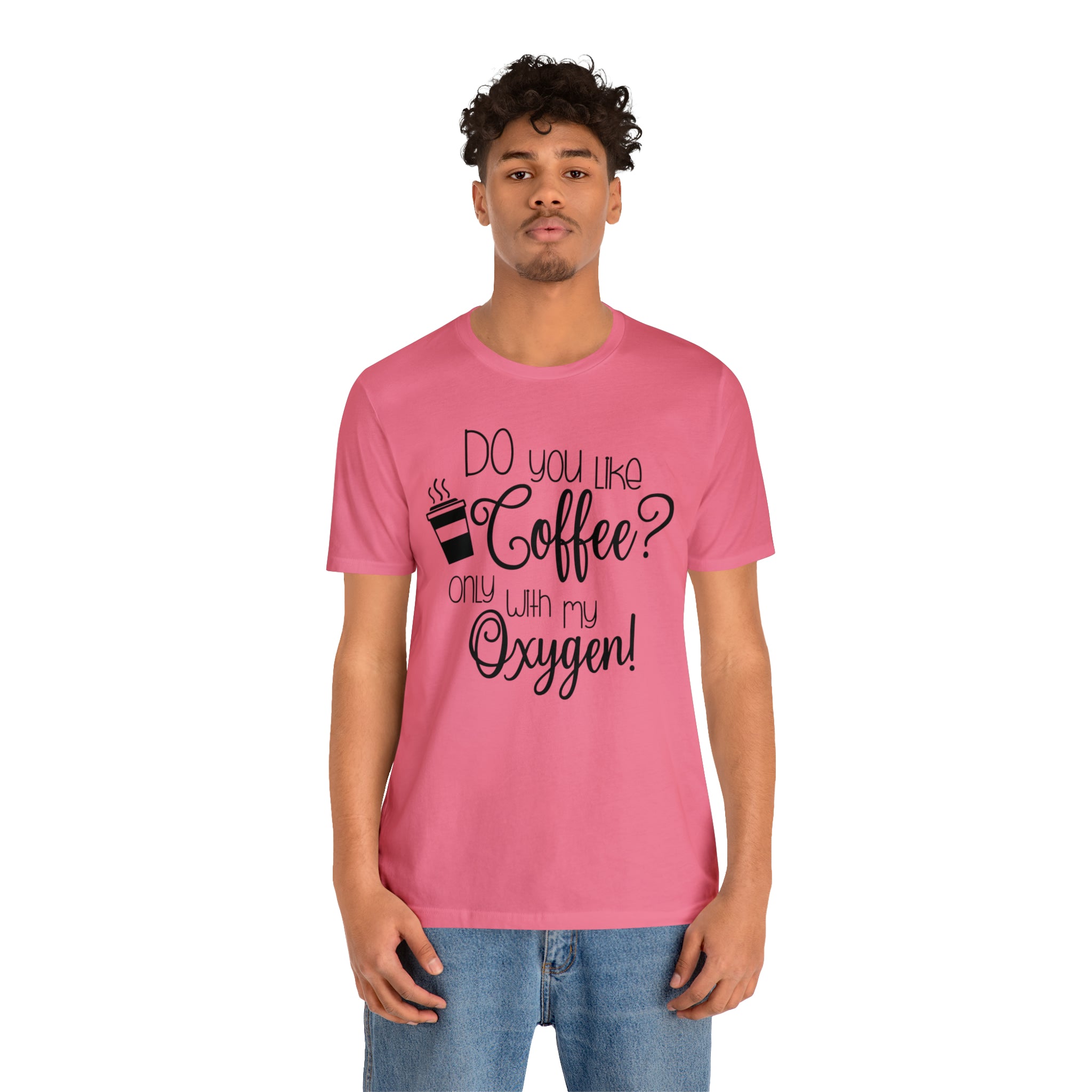 Gilmore Girls Only With My Oxygen Unisex Jersey Short Sleeve Tee