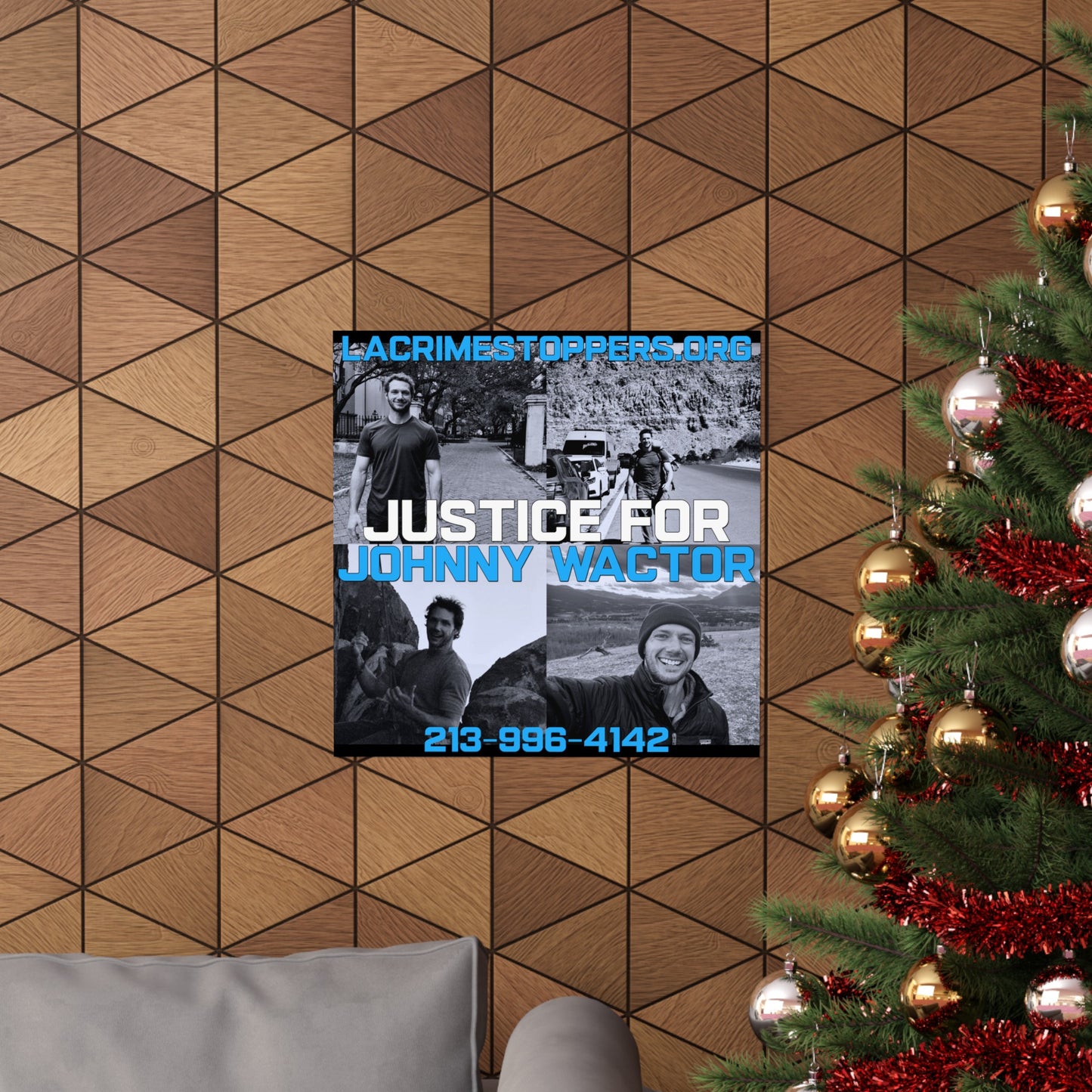 Justice For Johnny Wactor Matte Vertical Posters