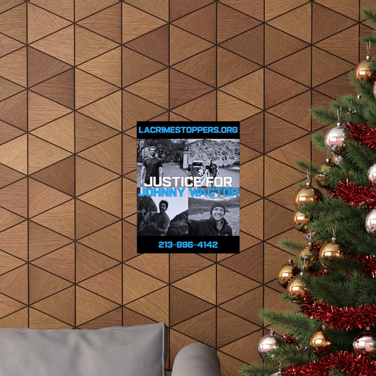 Justice For Johnny Wactor Matte Vertical Posters