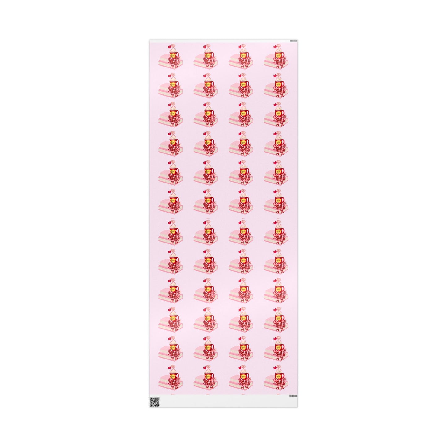 Gilmore Girls Luke's Pink and Red Wrapping Paper