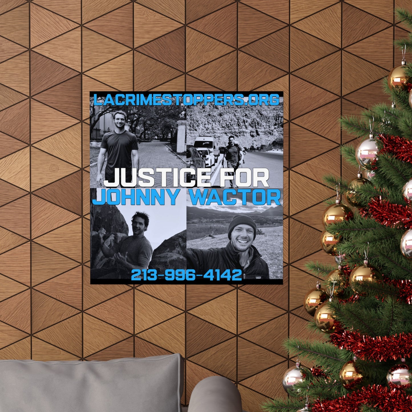 Justice For Johnny Wactor Matte Vertical Posters