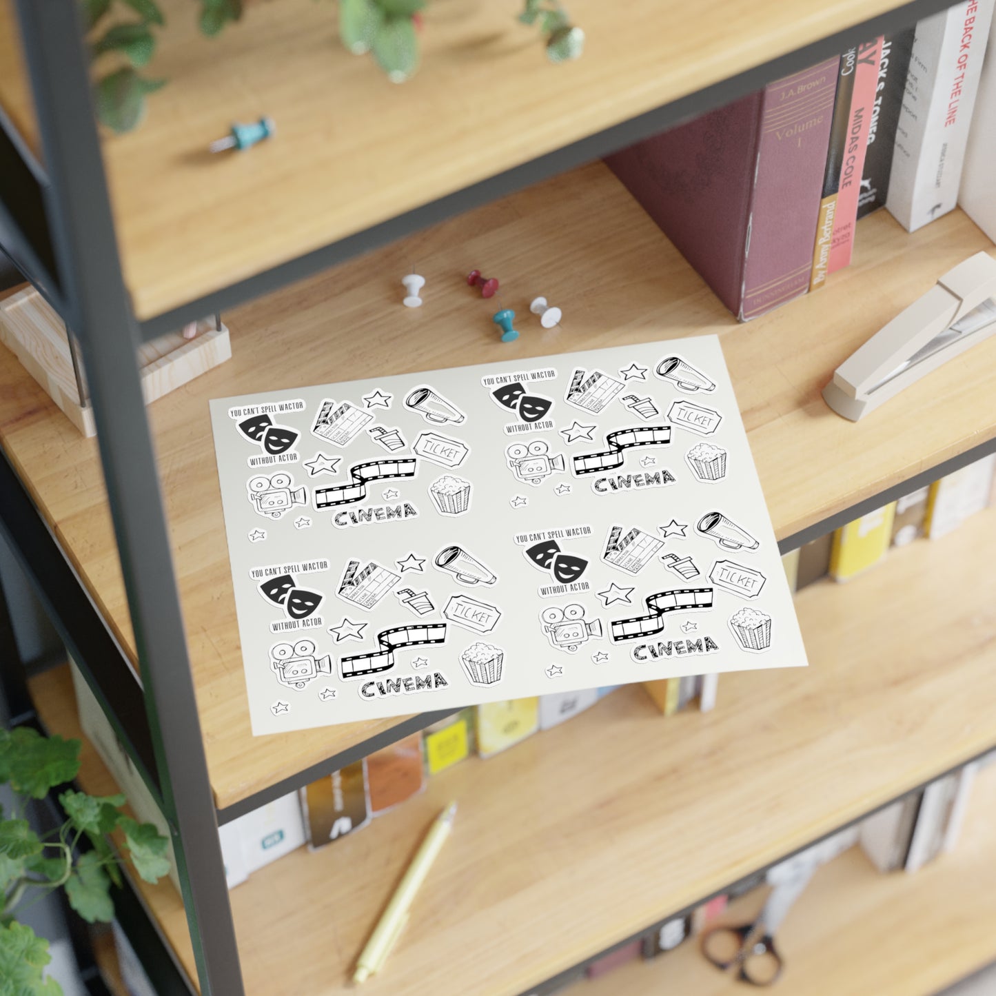 Can't Spell Wactor Without Actor Sticker Sheets