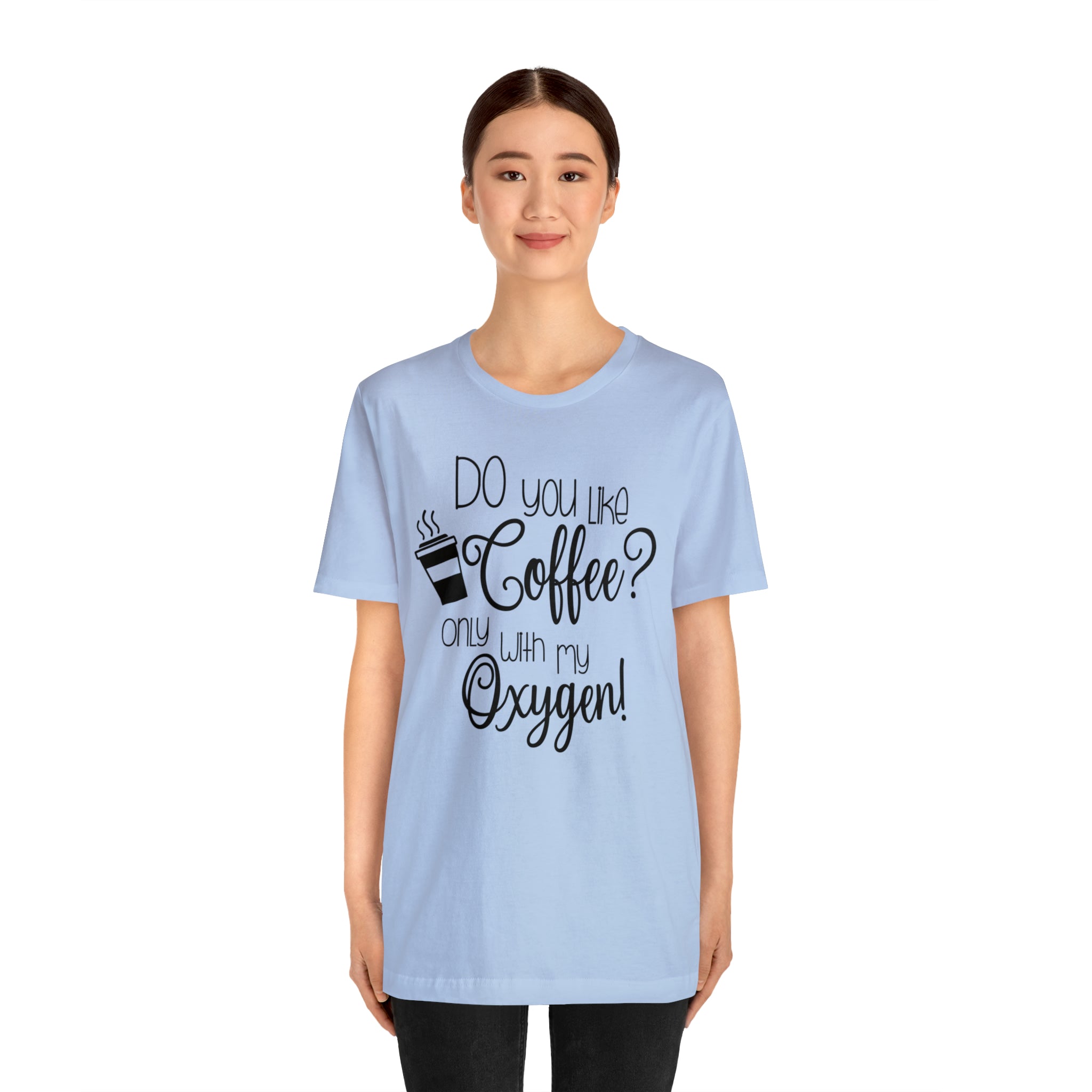 Gilmore Girls Only With My Oxygen Unisex Jersey Short Sleeve Tee