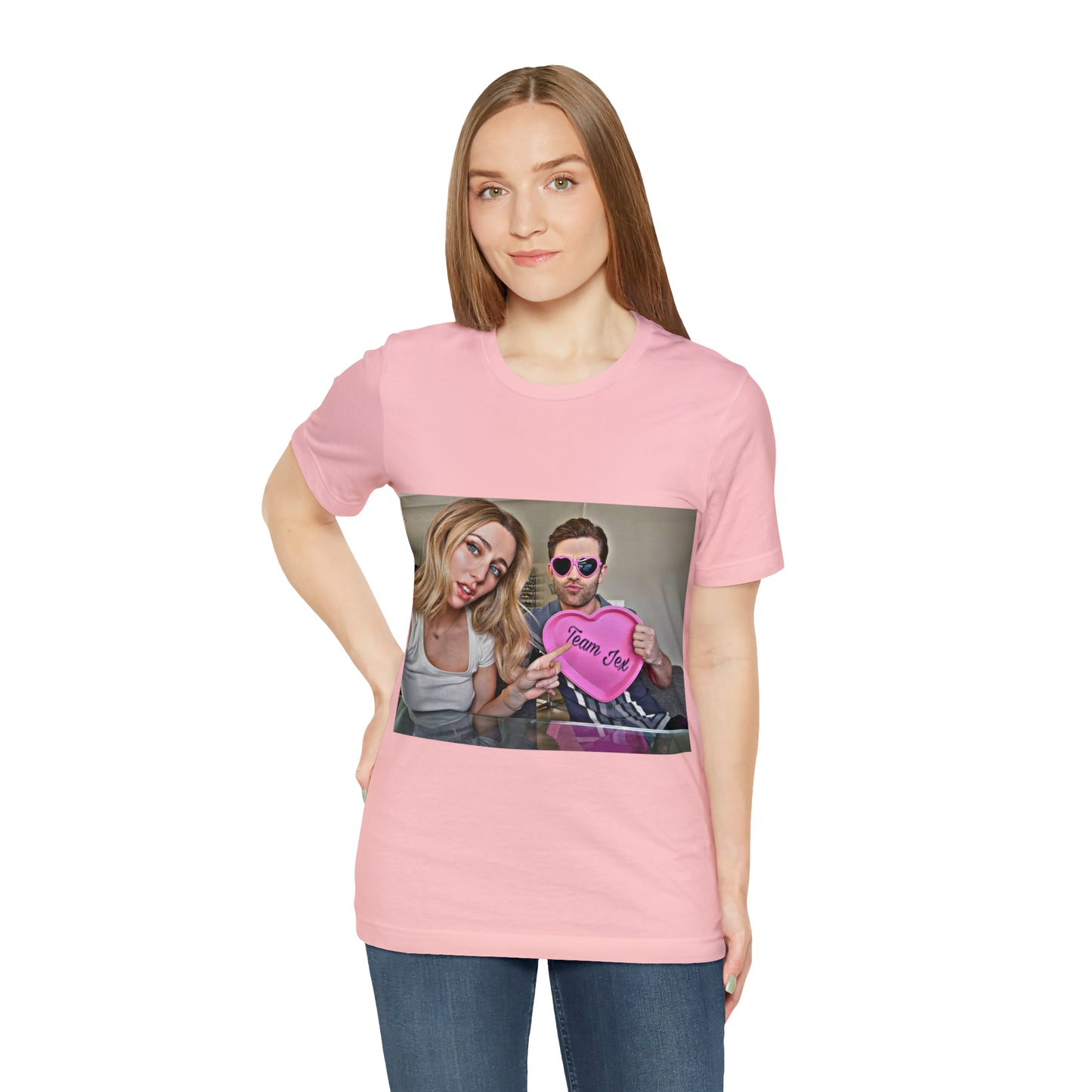 Team Jex Heart Unisex Jersey Short Sleeve Tee