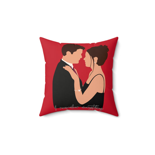 I Remember Everything Dawson's Creek Spun Polyester Square Pillow
