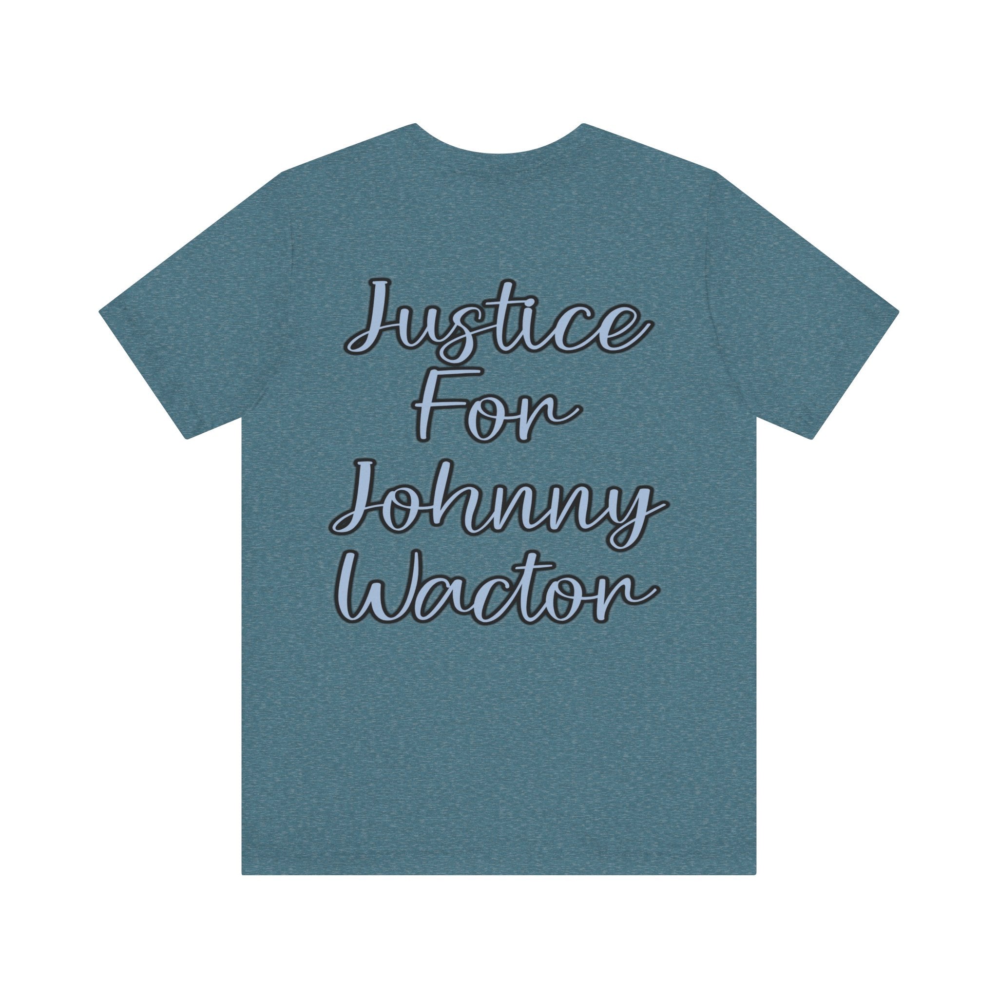 Justice for Johnny Wactor Unisex Jersey Short Sleeve Tee