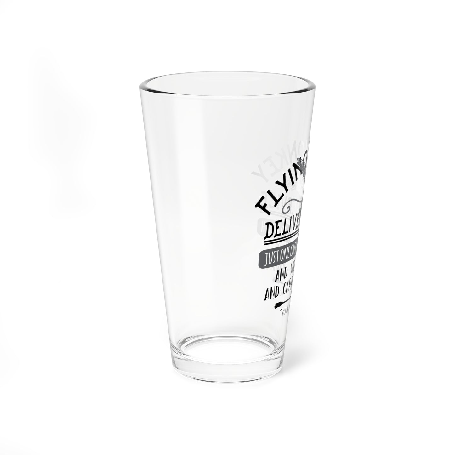 Wizard of Oz Flying Monkey's Delivery Service Mixing Glass