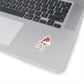 Judy Garland Red Polka Dot Kiss-Cut Sticker
