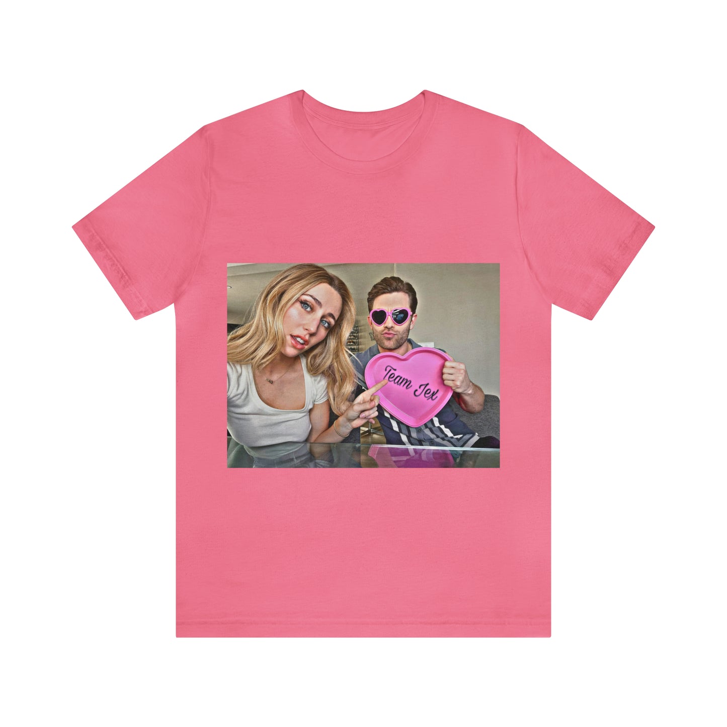 Team Jex Heart Unisex Jersey Short Sleeve Tee