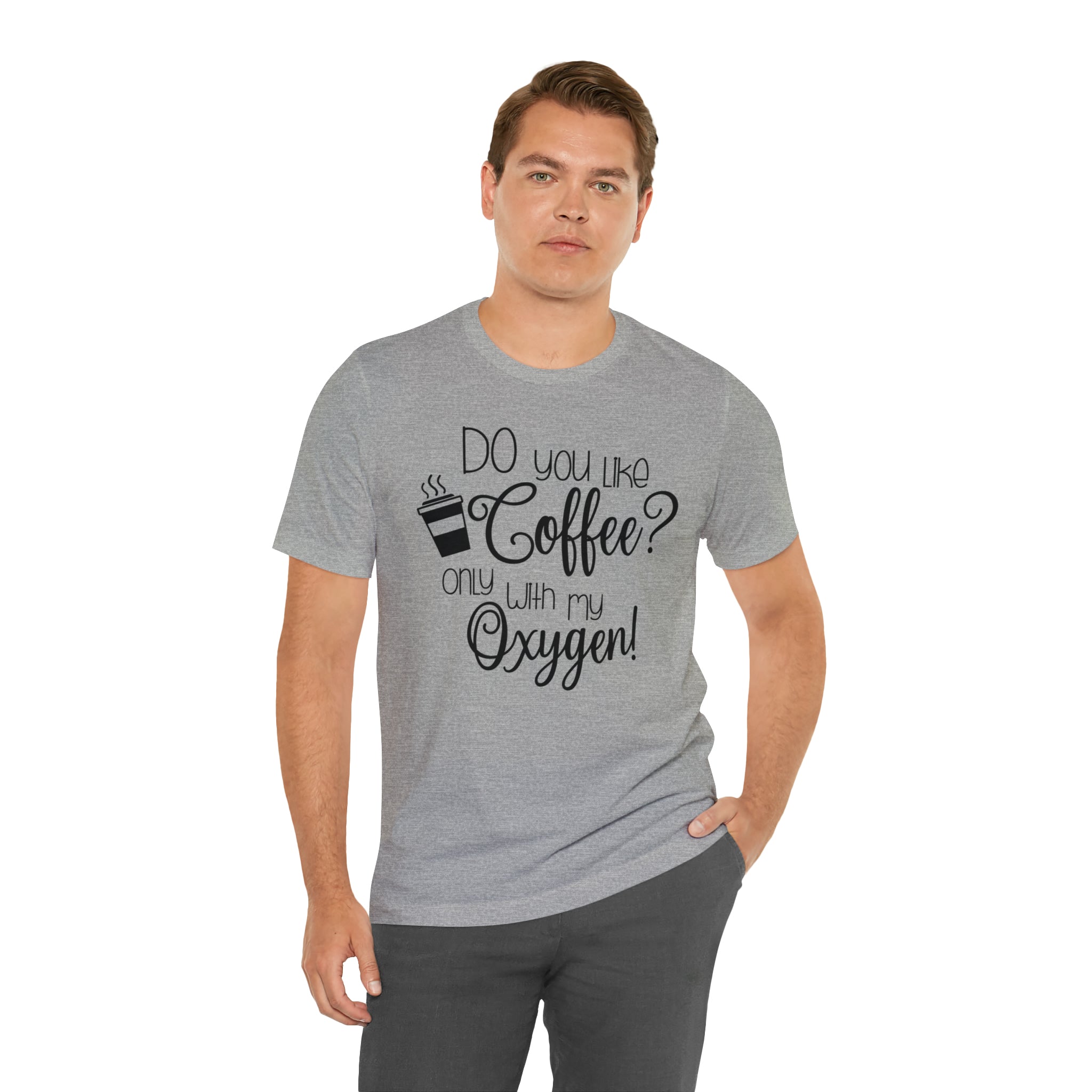 Gilmore Girls Only With My Oxygen Unisex Jersey Short Sleeve Tee