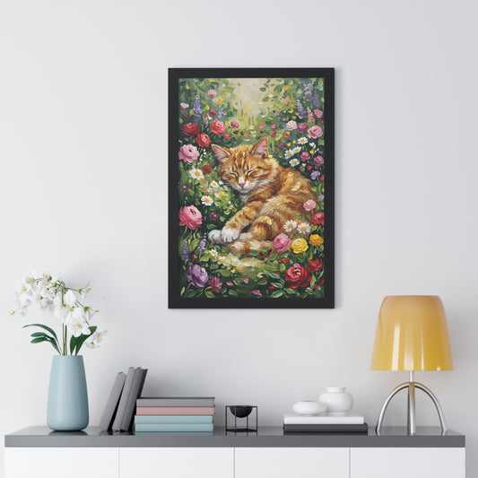 Ziggy Cat Framed Poster