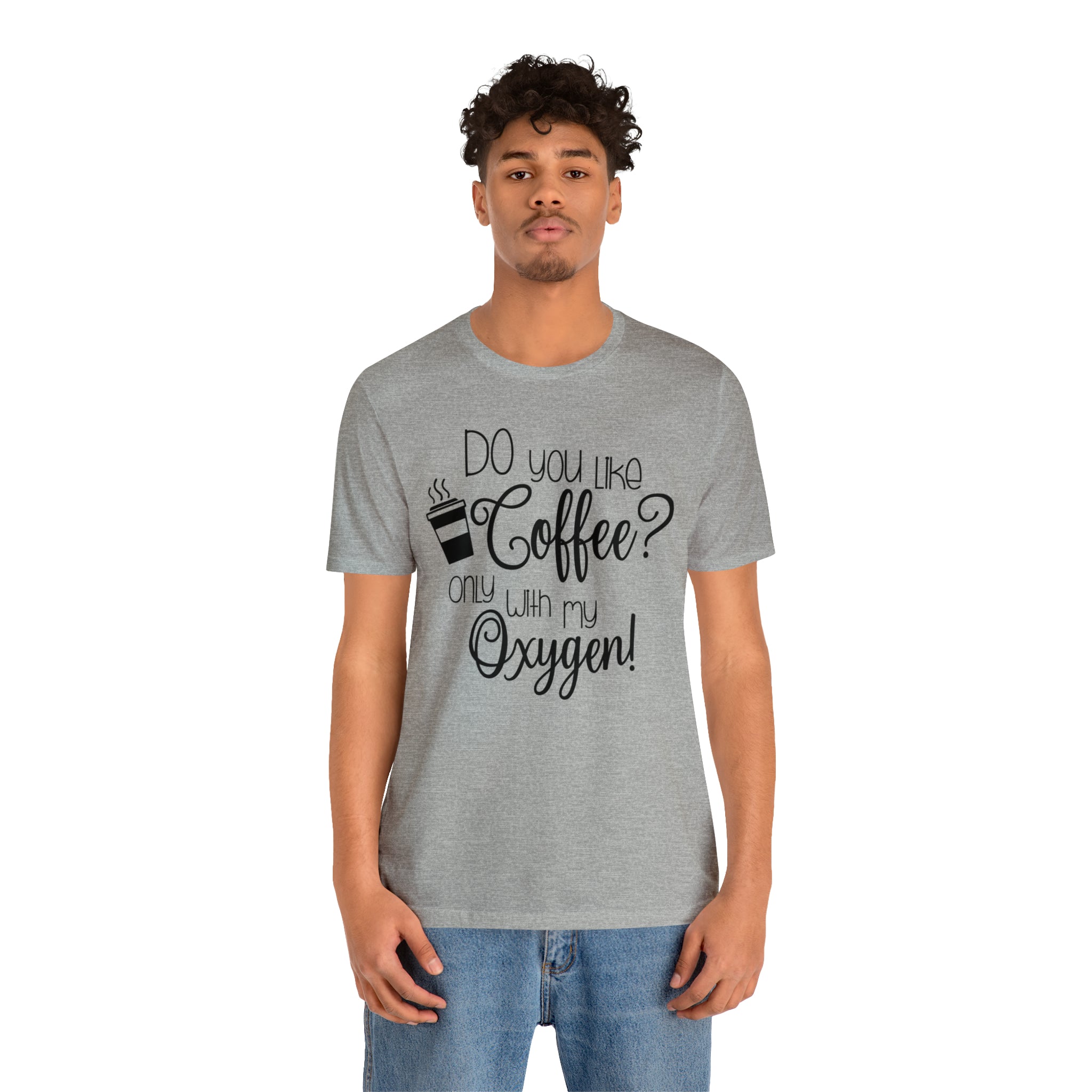 Gilmore Girls Only With My Oxygen Unisex Jersey Short Sleeve Tee