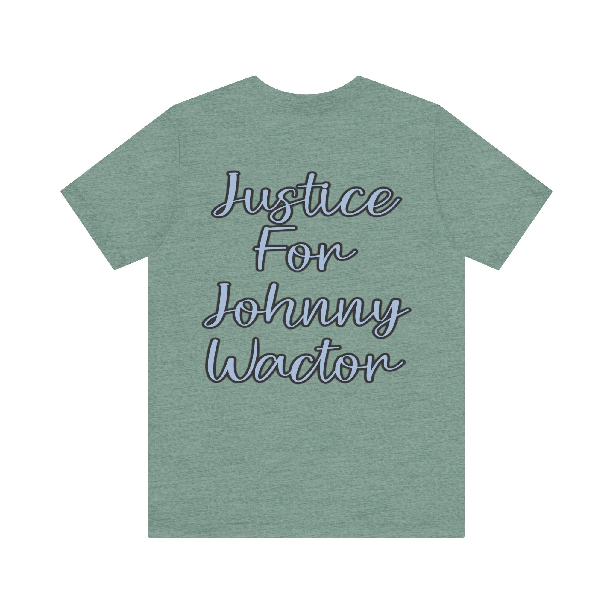 Justice for Johnny Wactor Unisex Jersey Short Sleeve Tee