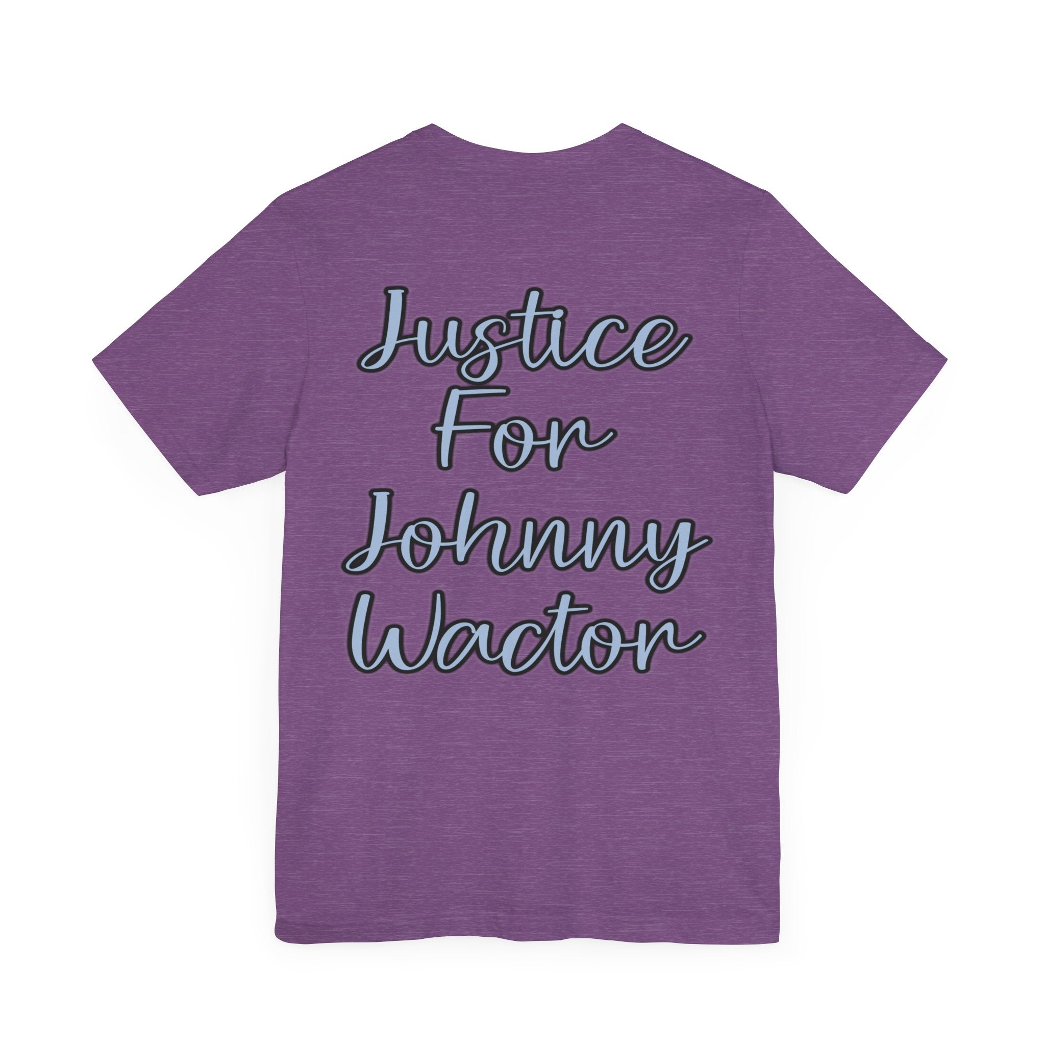 Justice for Johnny Wactor Unisex Jersey Short Sleeve Tee