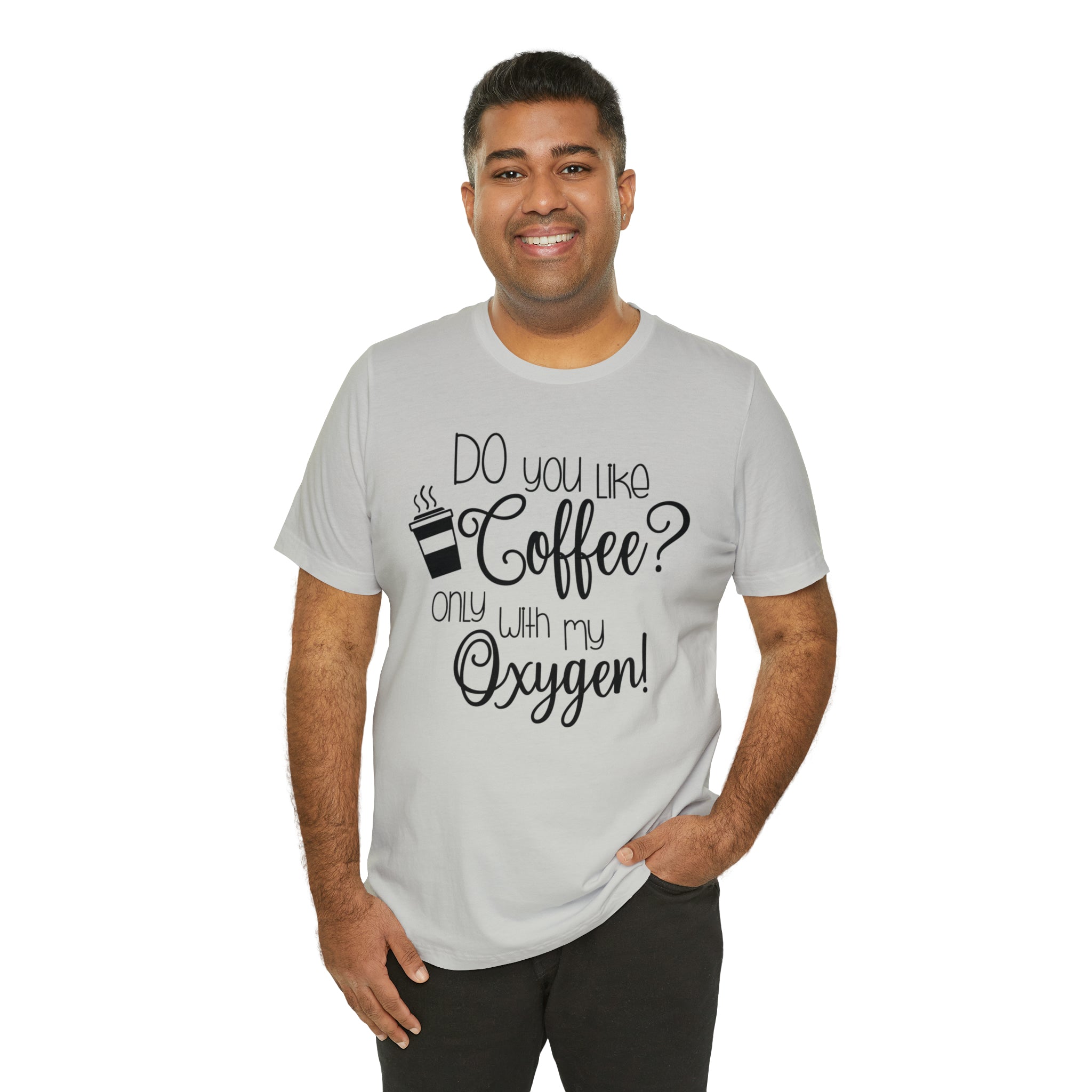 Gilmore Girls Only With My Oxygen Unisex Jersey Short Sleeve Tee