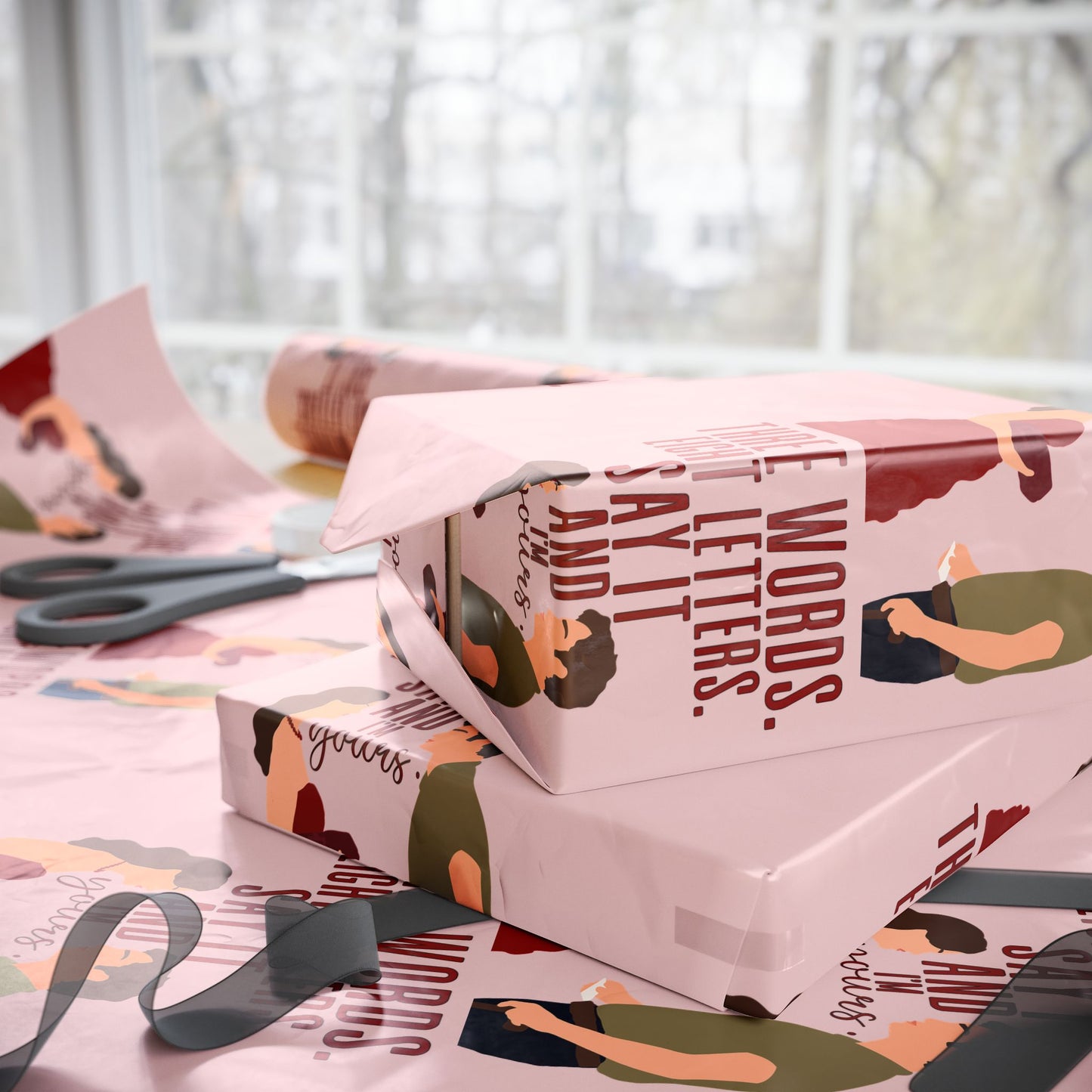 Chuck and Blair Gossip Girl Wrapping Paper