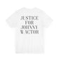 Justice For Johnny Coffee Unisex Jersey Short Sleeve Tee