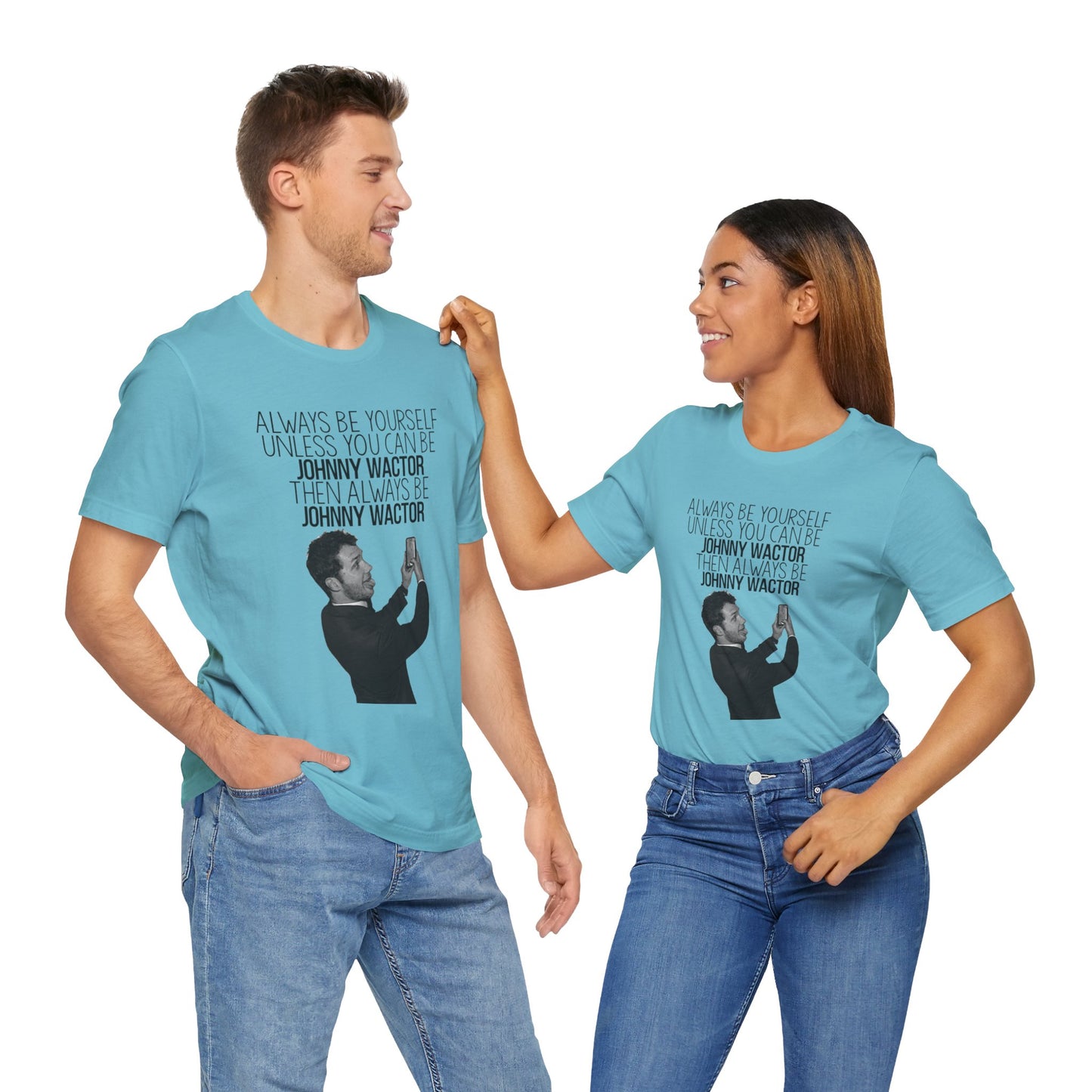 Always Be Johnny Justice for Johnny Wactor Unisex Jersey Short Sleeve Tee