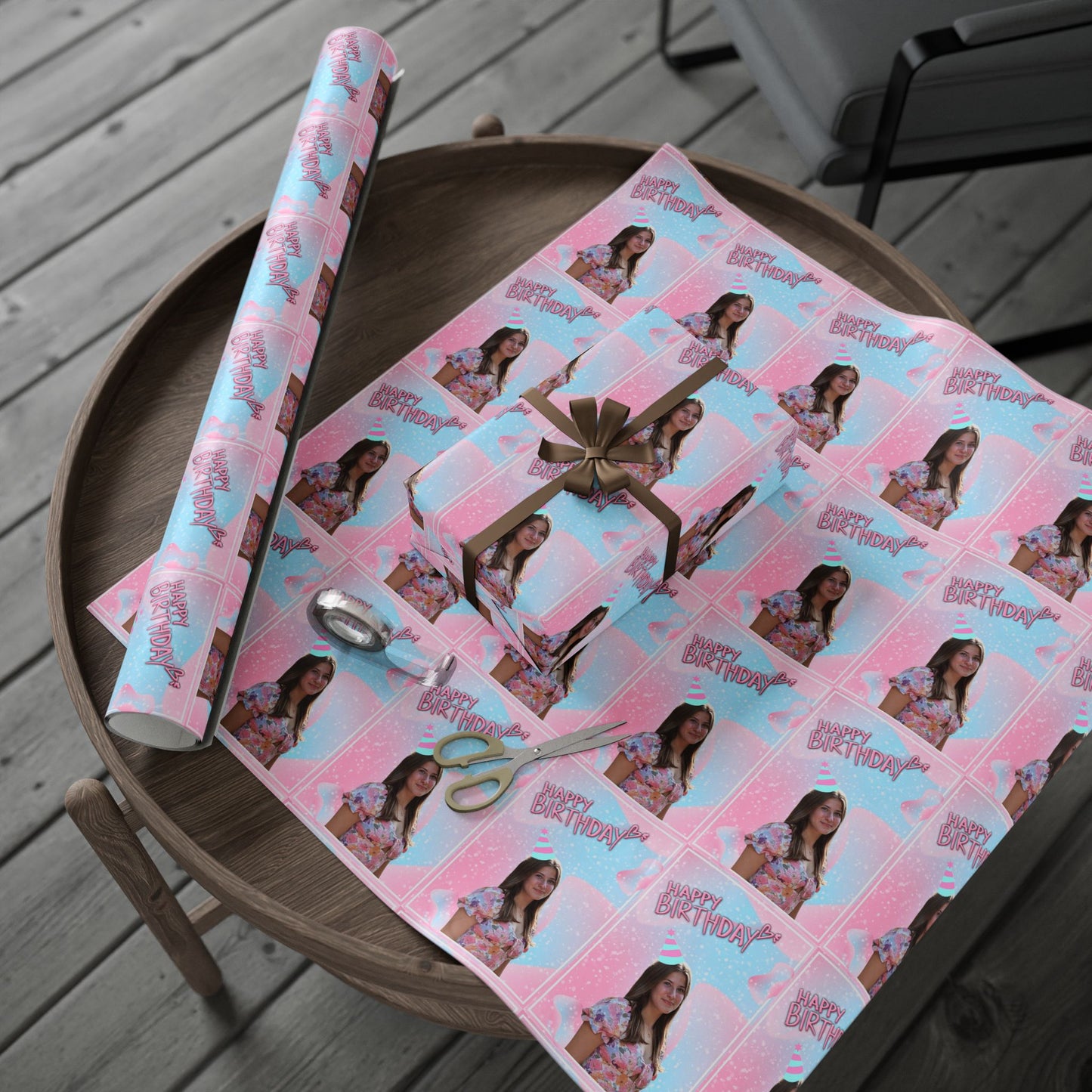 Emily Happy Birthday Wrapping Paper
