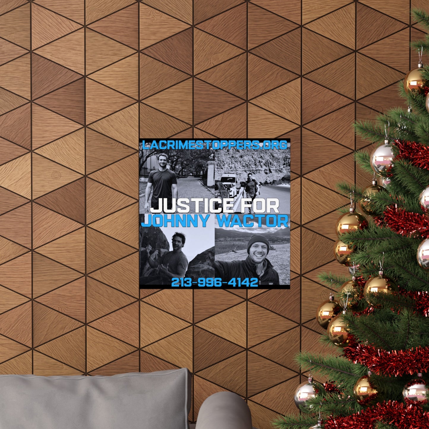 Justice For Johnny Wactor Matte Vertical Posters