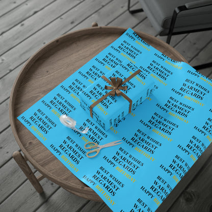 Schitt's Creek Happy Birthday Wrapping Paper