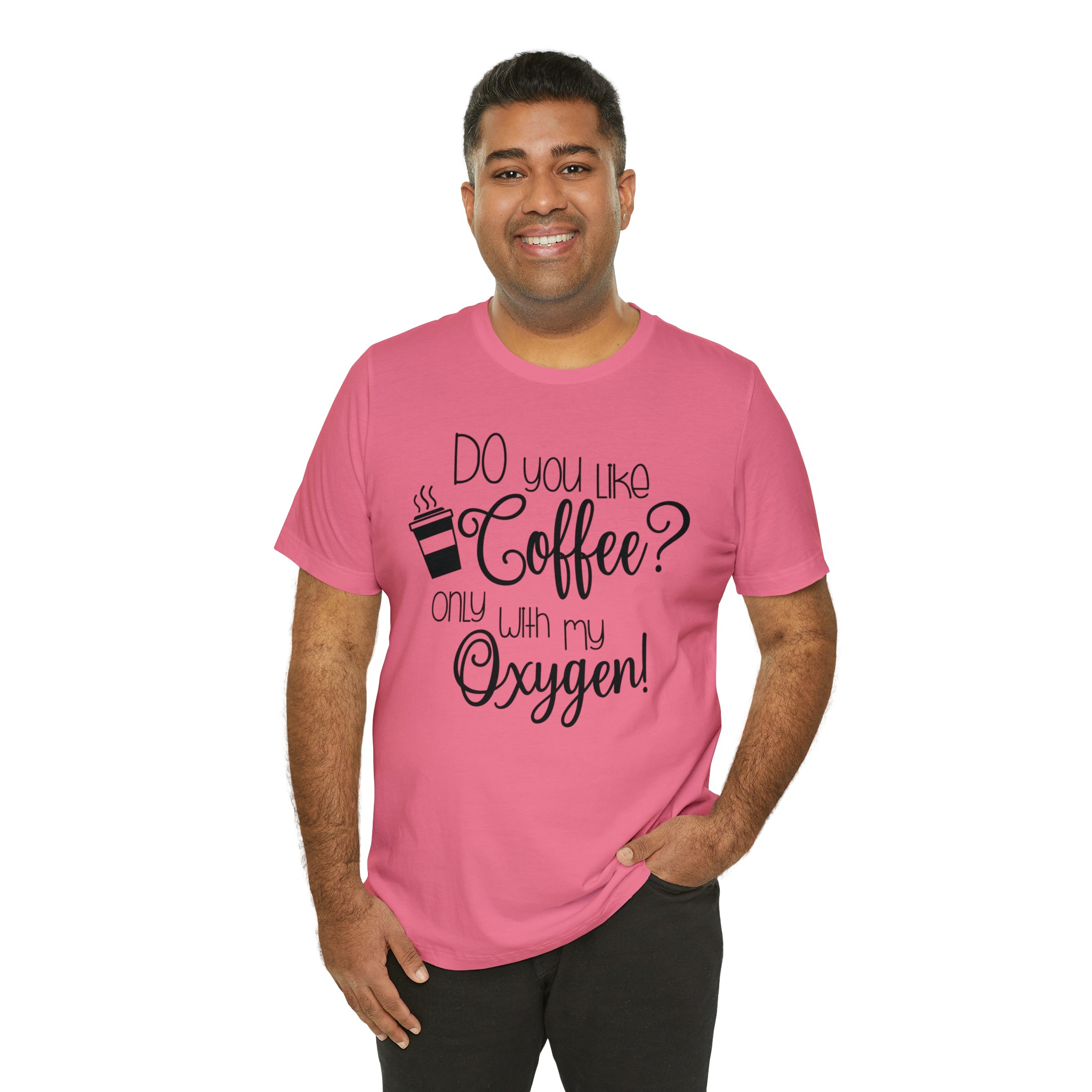 Gilmore Girls Only With My Oxygen Unisex Jersey Short Sleeve Tee